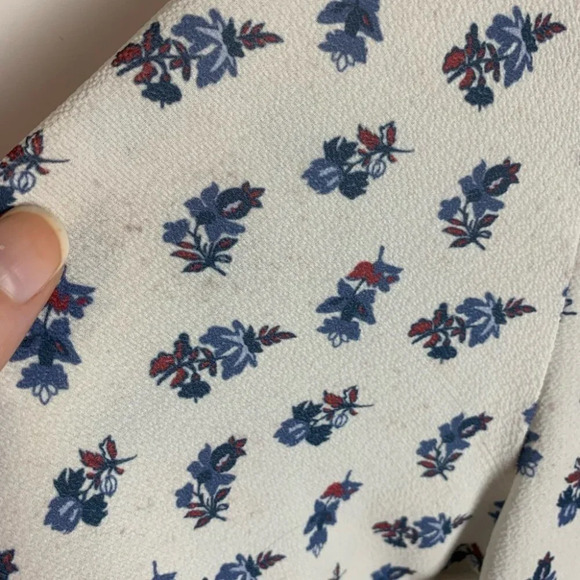 Luisa Made  In Italy Floral Paisley Blouse Size Large - Picture 11 of 11